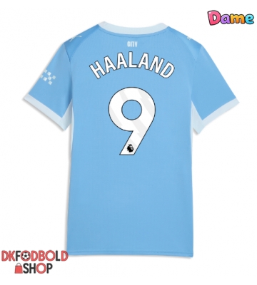 Manchester City Erling Haaland #9 Hjemmebanetrøje Dame 2026-27 Kort ærmer Manchester City Erling Haaland #9 Hjemmebanetrøje Dame 2026-27 Kort ærmer